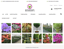 Tablet Screenshot of boskoops.nl